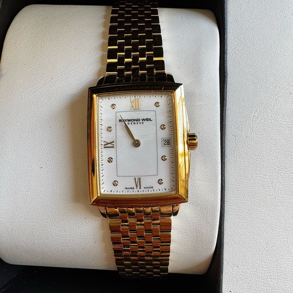 Raymond Weil Two-Tone Gold and Silver Watch - Picture 2 of 3